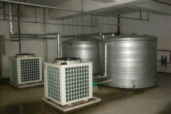 南通景安中学空气能热水工程